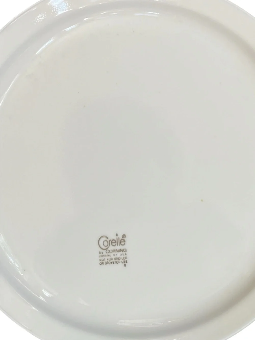 Vintage corelle citrus pattern plates, set of 4, 8.5 inch diameter lunch plates